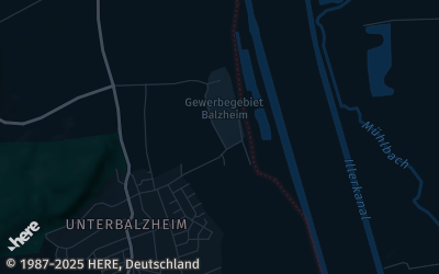 Heizung Map of Balzheim