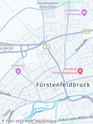 Here Map of Fürstenfeldbruck