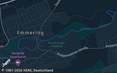 Heizung Map of Emmering