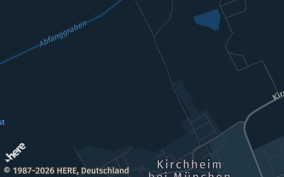 Heizung Map of Kirchheim bei München
