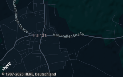 Heizung Map of Hardt bei Schramberg