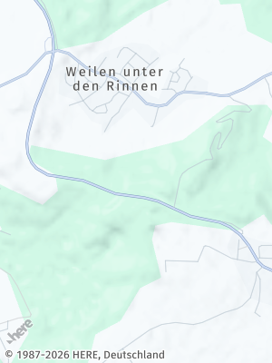 Here Map of Weilen unter den Rinnen