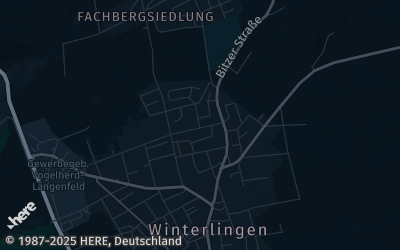 Heizung Map of Winterlingen
