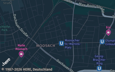 Heizung Map of Moosach