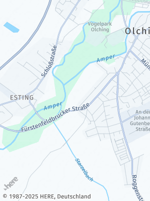 Here Map of Esting