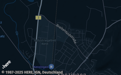 Heizung Map of Kenzingen