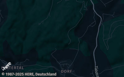 Heizung Map of Biederbach