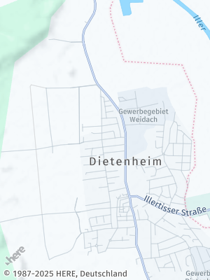 Here Map of Dietenheim