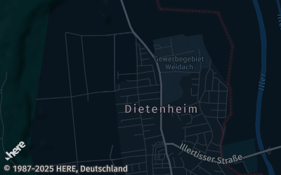 Heizung Map of Dietenheim