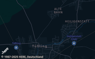 Heizung Map of Tüßling