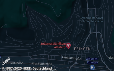 Heizung Map of Albstadt
