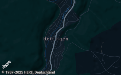 Heizung Map of Hettingen