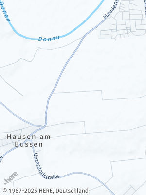 Here Map of Hausen am Bussen