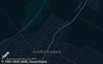 Heizung Map of Großaitingen