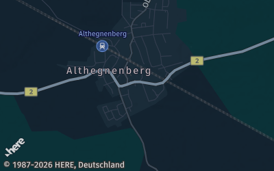 Heizung Map of Althegnenberg