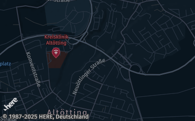 Heizung Map of Altötting