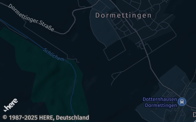 Heizung Map of Dormettingen