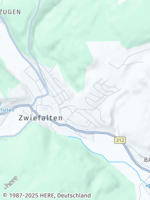 Here Map of Zwiefalten