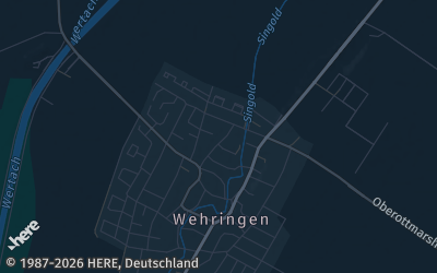 Heizung Map of Wehringen
