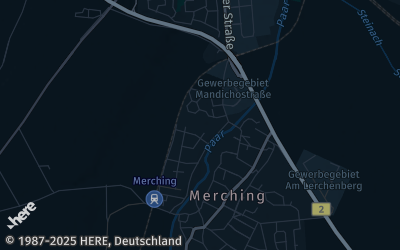 Heizung Map of Merching