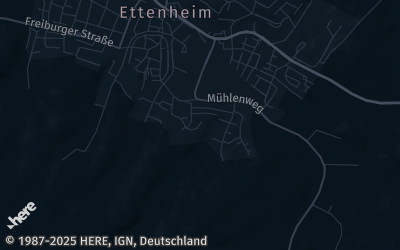 Heizung Map of Ettenheim