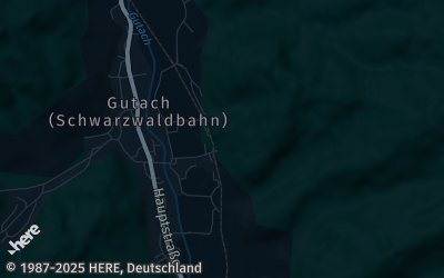 Heizung Map of Gutach