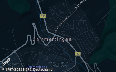 Heizung Map of Gammertingen