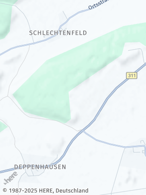 Here Map of Schlechtenfeld
