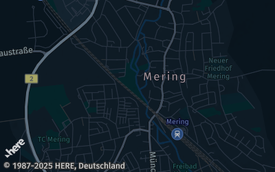 Heizung Map of Mering