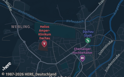Heizung Map of Dachau