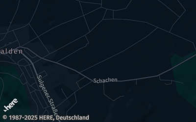 Heizung Map of Aichhalden bei Schramberg