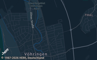 Heizung Map of Vöhringen