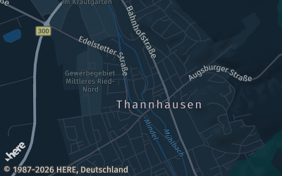Heizung Map of Thannhausen