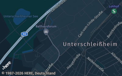 Heizung Map of Unterschleißheim