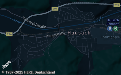 Heizung Map of Hausach