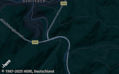 Heizung Map of Schiltach