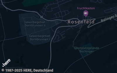 Heizung Map of Rosenfeld