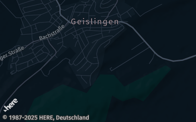 Heizung Map of Geislingen bei Balingen