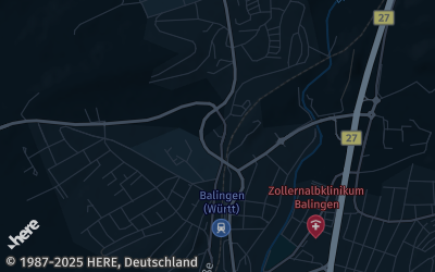 Heizung Map of Balingen