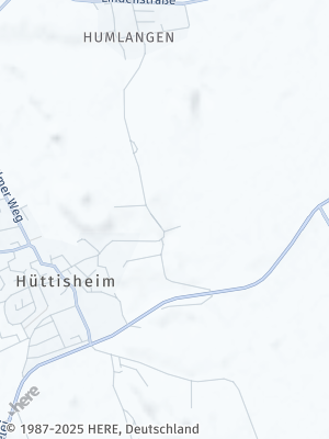 Here Map of Hüttisheim