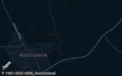 Heizung Map of Hüttisheim
