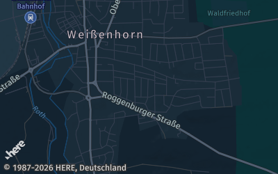 Heizung Map of Weißenhorn