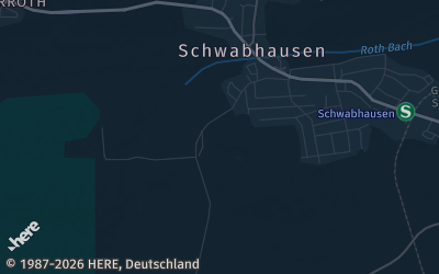 Heizung Map of Schwabhausen bei Dachau