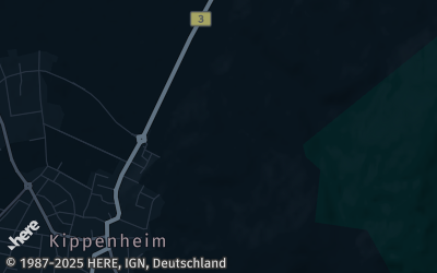 Heizung Map of Kippenheim