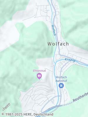 Here Map of Wolfach