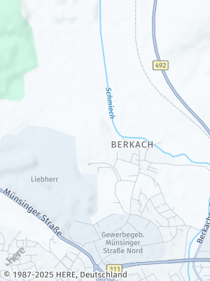 Here Map of Berkach