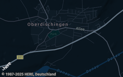 Heizung Map of Oberdischingen