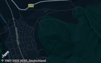 Heizung Map of Seelbach