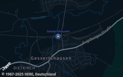 Heizung Map of Gessertshausen