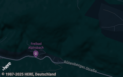 Heizung Map of Alpirsbach